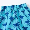 thumbnail image 3 of HUITKMM Shorts for Boys New Boys' P Tree Print Swim Trunks Lightweight Beach Shorts for Kids 1 9 Years, 3 of 6