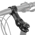 thumbnail image 4 of Adjustable bicycle handlebar riser with variable 60 degree angle aluminum alloy bicycle handlebar riser road bike front fork riser adapter, 4 of 7
