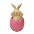 thumbnail image 2 of QTOCIO Décorations de Pâques, Ornements de Jardin Lapin Décoratifs Cour Extérieure Sculptures en Résine, 2 of 6