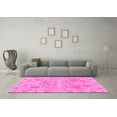 thumbnail image 3 of Ahgly Company Indoor Rectangle Oriental Pink Traditional Area Rugs, 7' x 9', 3 of 4