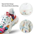 thumbnail image 7 of Sweets And Rainbow Lollipops Pattern Walking Shoes for Men Woman Lightweight Tennis Fashion Elastic Sports Shoes Cushion Basketball Shoes, 7 of 7