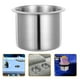 thumbnail image 2 of Portavasos de acero inoxidable de repuesto para latas de bebidas, ideal para barcos, mesas, caravanas, barcos, caravanas, camiones y autocaravanas, 2 of 7