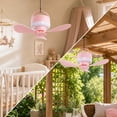thumbnail image 4 of Portable Ceiling Fan with Light, Rechargeable Quiet Fan with Remote Control for Bedroom Bathroom Camping And Dorm Rooms, 4 of 7