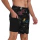 thumbnail image 2 of Fotbe Galaxy Traje de Baño para Hombre – Shorts de Natación de Secado Rápido con Forro y Bolsillos-Large, 2 of 6