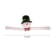 thumbnail image 4 of OEFNTAC Decorations Christmas Tree Topper Santa Claus Snowman Hugger Plush Xmas Tree Topper Long Arm Bendable Party Home Decoration 41.33x7.48in Outdoor Christmas Decorations, 4 of 9