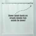 SlipX Solutions Shower Curtain Splash Guards