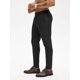 thumbnail image 3 of Pantalón slim fit elástico negro para hombre PLEPAN, talla grande, 3 of 8