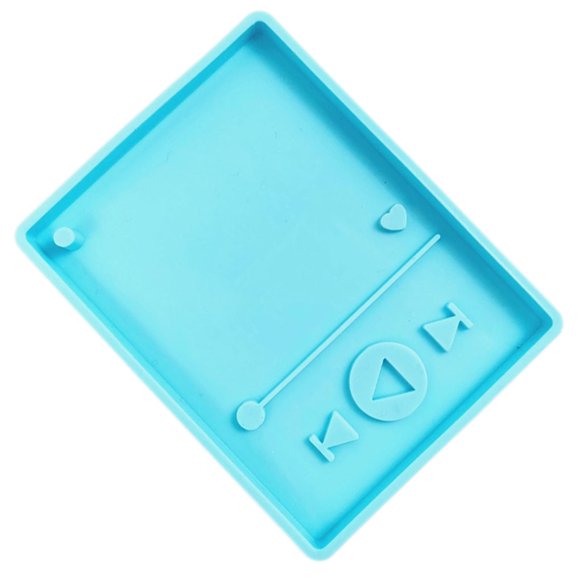 Toystoory Molde para llaveros, seguro y fiable, molde de silicona antiadherente, manualidades hechas a mano, decoración de pasteles, colgante Artesanía