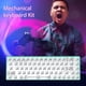 thumbnail image 5 of Kit de teclado de intercambio en caliente compatible con Bluetooth 50 Likrtyny Kit de Teclado mecánico con receptor USB inalámbrico 24G, 5 of 7