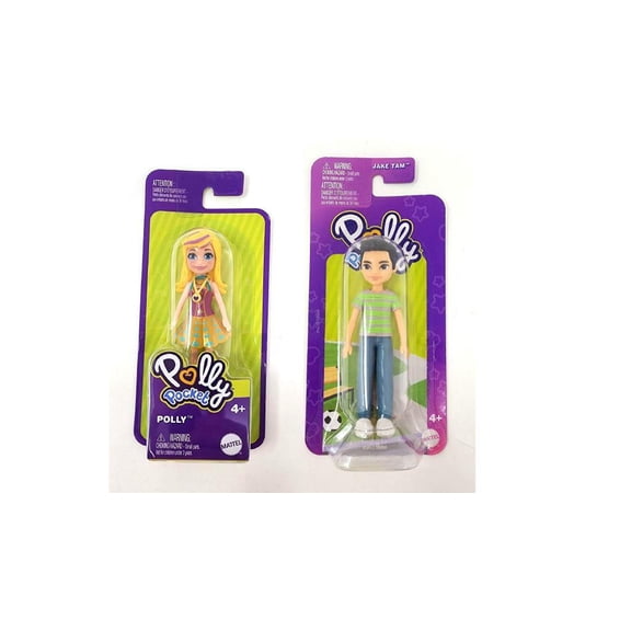 Bundle of 2 | Polly Pocket Impulse 3-inch Doll Collection | HDW48 & HKV78