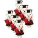 thumbnail image 3 of KAKOWELY 6 ositos de graduación premium multiusos (negro y rojo), 3 of 5