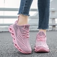 thumbnail image 5 of ZUTY Womens Running Shoes Tennis Sneakers Walking Gym Sports Slip on Work Non Slip Athletic Workout Casual Lightweight Breathable Fashion Pink 7, 5 of 6