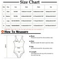 thumbnail image 2 of Womens One Piece Swimsuits Push Up Bathing Suit Funny Print Tummy Control Monokini Swimwear, 2 of 3