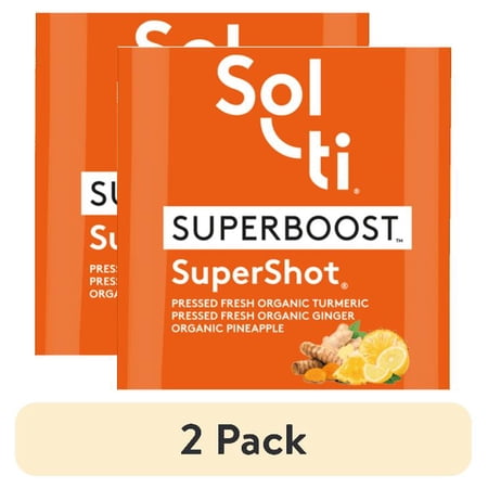 (2 pack) Sol-Ti Superboost SuperShot Living Beverage 2.1 fl oz