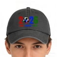 thumbnail image 5 of 2026 Soccer Event Cap, Host Nation Printed Headwear, Fashionable Outdoor Sun Guard, Athletic Match Fan Hat, Commemorative Baseball Cap, 5 of 5