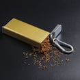 thumbnail image 5 of Fashion Portable Cigarette Metal Case & Ashtray Keychain Pocket Outdoor Moisture-Proof Cigarette Box Can Cigarette Storage (1), 5 of 6