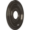 thumbnail image 2 of Ekena Millwork 13"OD x 3 1/2"ID x 3/4"P Cole Thermoformed PVC Ceiling Medallion (Fits Canopies up to 4 1/4"), Metallic Charcoal, 2 of 10