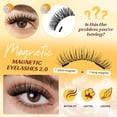 thumbnail image 4 of Pestañas magnéticas QUEWEL Magnetics NZH-G con aplicador, 4 of 8