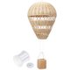 thumbnail image 1 of Globo aerostático de ratán tejido (1 unidad) para decoración de habitación infantil, adorno preescolar o accesorio para fotos, 1 of 8