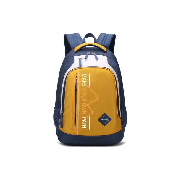 Mochila para laptop Discovery Expedition Backpack Amarilla XN67257 Walmart en linea