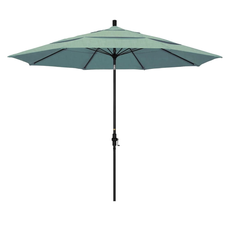 11 foot double vented patio umbrella Formosa Covers 11ft Replacement Canopy Top Weather Outdoor Living Space】50 rib lights plus a center dome create warm evening ambiance. CLOUDFLY 11 ft. x 11