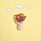 thumbnail image 5 of Flower Bouquet Resin Fridge Stickers Three Dimensional Magnetic Stickers Fridge Decoration, 5 of 7