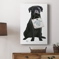 thumbnail image 5 of Love and Black Labrador Premium Gallery Wrapped Canvas - Ready to Hang, 5 of 9