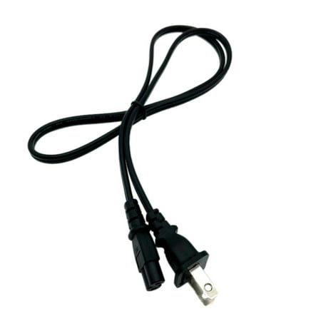 Kentek 3 Feet FT US 2 Prong Pin AC Power Cord Cable Plug for Laptop DVD VCR DIRECTV TV DVR