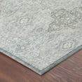 thumbnail image 3 of Addison Rugs Chantille Indoor/Outdoor Traditional Damask Silver Machine Washable Rectangle Rug, 10' x 14', 3 of 8