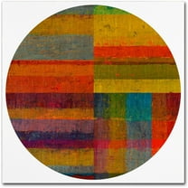 Trademark Fine Art "Round 4.0" Canvas Art by Michelle Calkins