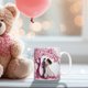 thumbnail image 4 of Taza de cerámica para San Valentín, ideal para bodas, para la oficina y el hogar, ideal como regalo de San Valentín., 4 of 6