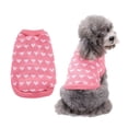 thumbnail image 2 of Methold Regalo rosa para mascota, sorpresa, amigo peludo, suéter acogedor, ropa de invierno para mascotas, ropa cálida para mascotas Ropa para mascotas, 2 of 6