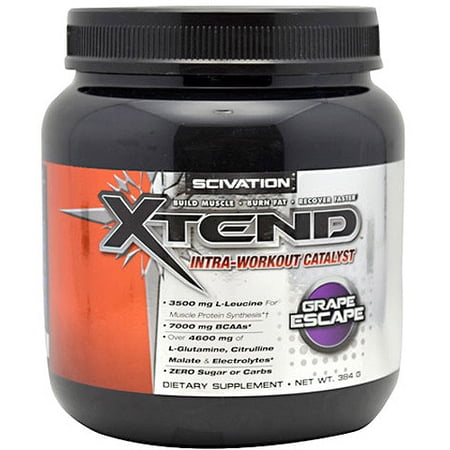Scivation Xtend - Grape Escape, 30 Servings 13.8oz