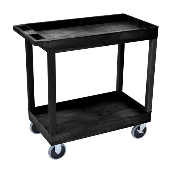 Offex OF-EC11HD - 2 Tub Shelves Multipurpose Storage Utility Cart