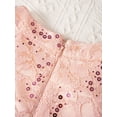 thumbnail image 6 of XUNZOO Junior Big Girls High Neck Chiffon Bridesmaid Dress Wedding Party Ball Prom Long Gowns Coral 16, 6 of 6