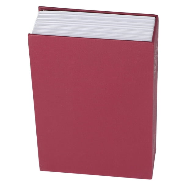 Caja de almacenamiento segura para libros Jadeshay con cerradura de combinación