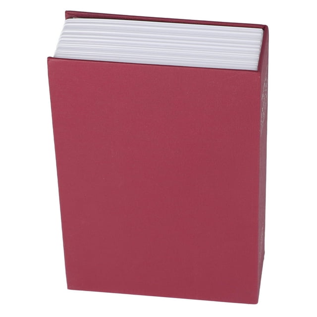 Caja de almacenamiento segura para libros Jadeshay con cerradura de combinación
