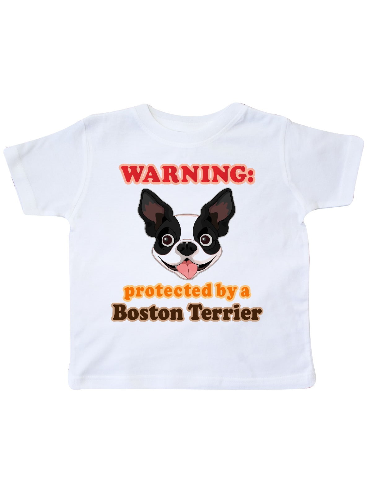 inktastic Boston Terrier Dog Gift Toddler T-Shirt 