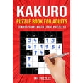 thumbnail image 1 of Pre-Owned Kakuro Puzzle Book for Adults: Cross Sums Math Logic Puzzles 144 Puzzles 3 Grid Sizes, (Paperback), 1 of 1