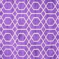 thumbnail image 1 of Ahgly Company Indoor Square Trellis Purple Modern Area Rugs, 3' Square, 1 of 4