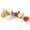 Orange color, variant on Music caterpillar height ruler baby sound paper BB called plush toy baby height ruler toy ruler,Purple