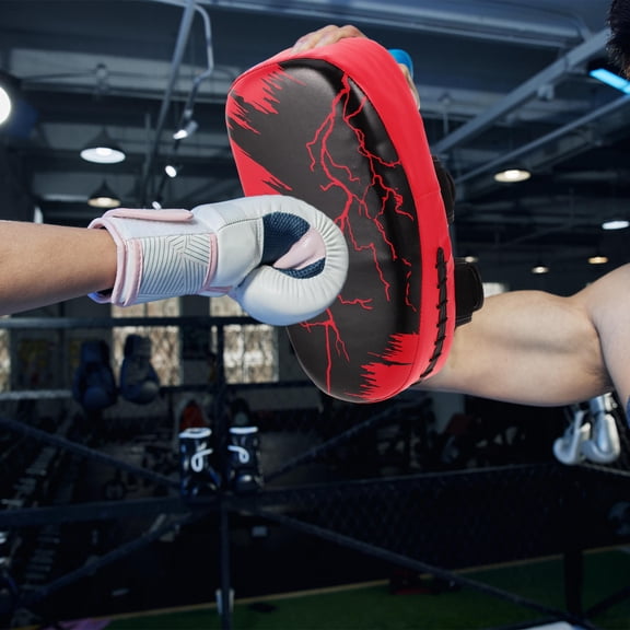 Clispeed Sturdy Black Karate Paddle with Explosionproof PU Material for Martial Arts Training