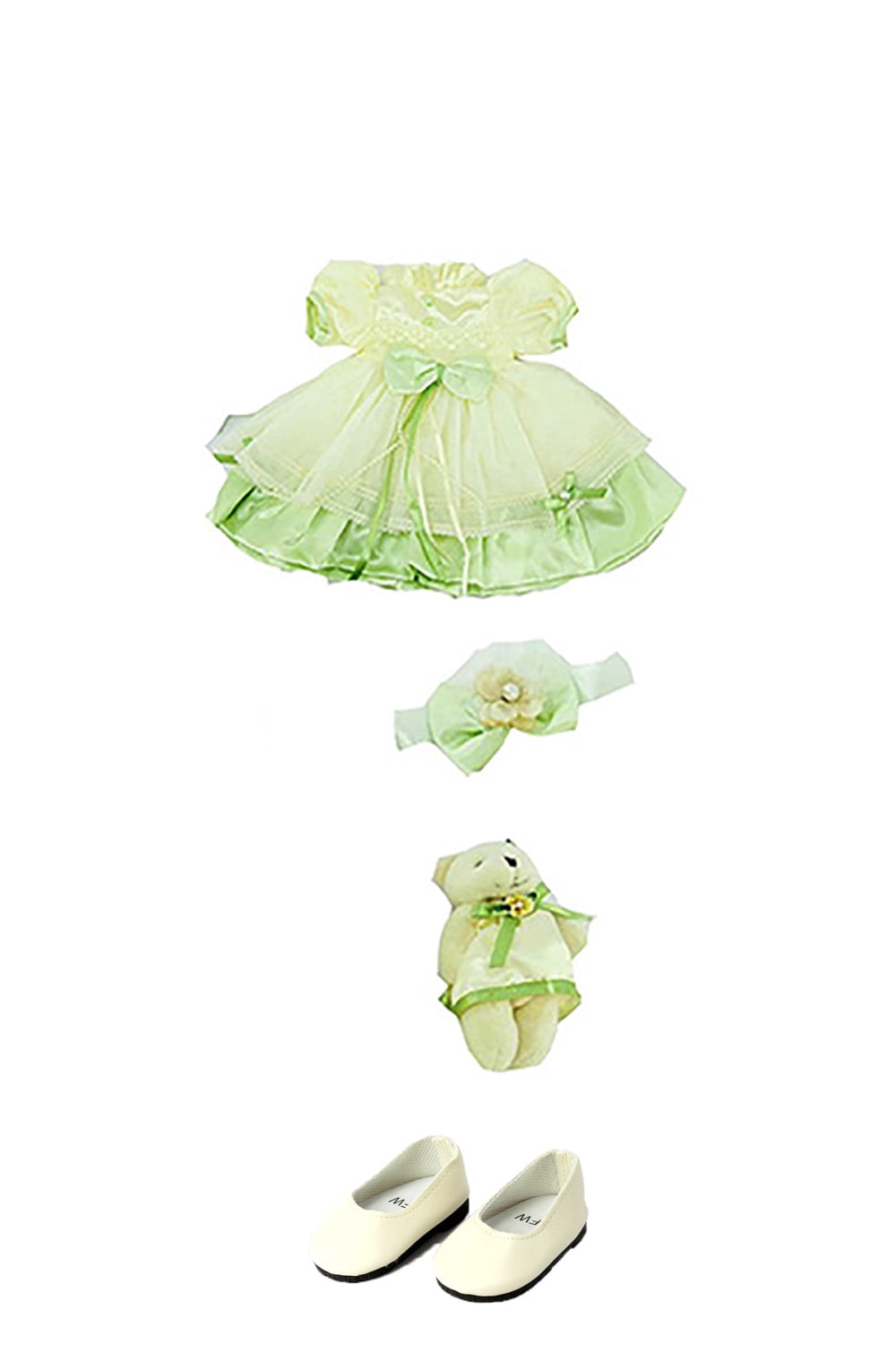 18in Doll Pearl Black Hair Brown Eyes Three Outfits and Box Included | American Fashion World