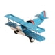 thumbnail image 3 of Modelo de avión de hierro, juguete educativo, accesorio fotográfico, simulación, recuerdo de fiesta, helicóptero. Azul, 3 of 9
