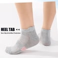 thumbnail image 6 of Bocaoying 12 Pairs Ankle Socks for Men Women, Breathable Low Cut Socks, Moisture Wicking Casual Athletic Socks, Size 6-11, 6 of 8