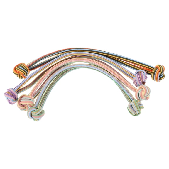 RENACLIPY 4pcs Elastics No Damage Hair Ties for Women, Elastic Design Hair Bands for Daily Use and All Hair Types