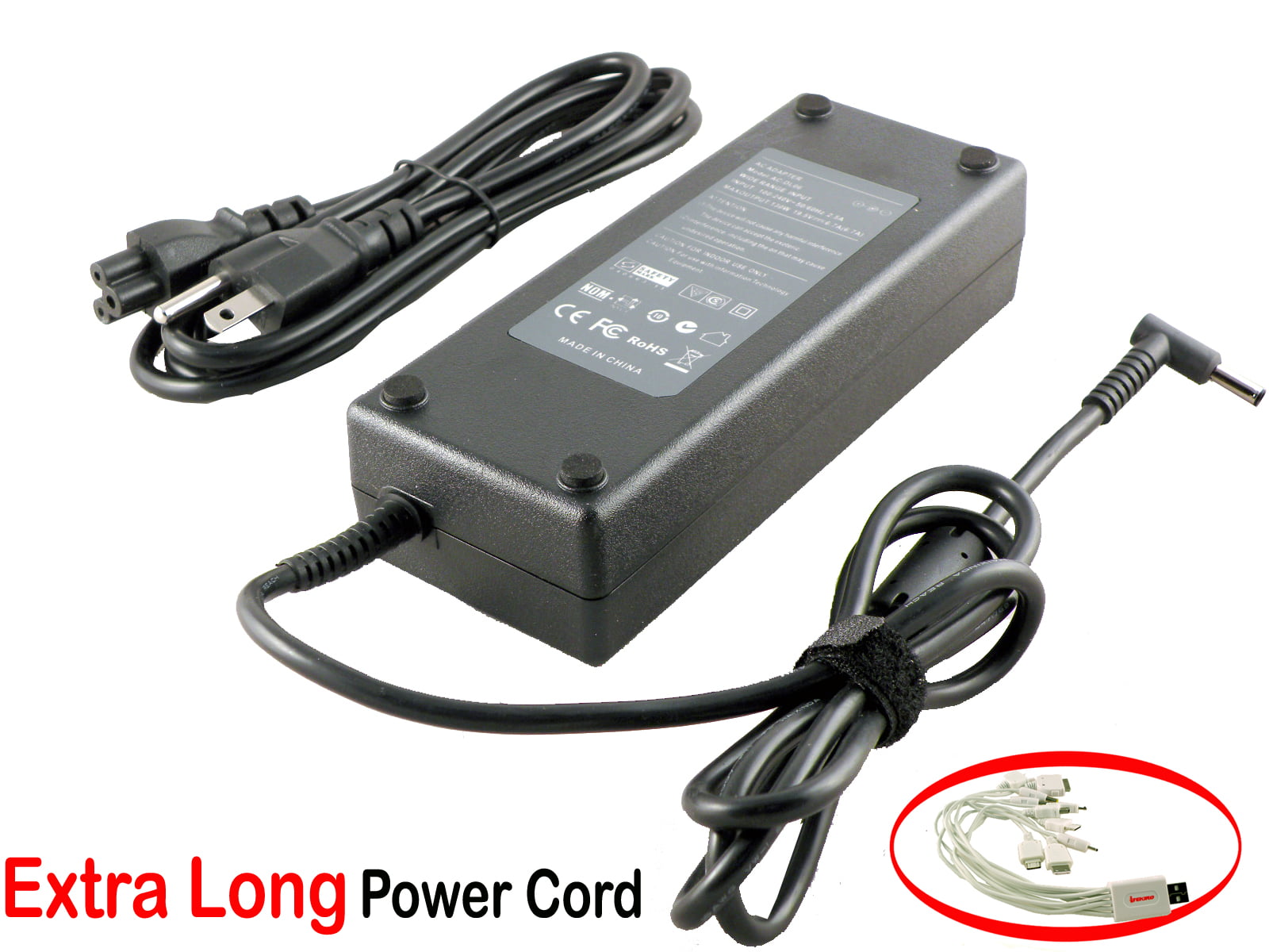 New 130W AC Charger for Dell XPS 15 9530 9550 9560 7590 DA130PM130 LA130PM130 Laptop AC Adapter Power Supply Cord