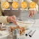 thumbnail image 2 of 20 Pzas Kits de Tubos de Formas de Cannoli Antiadherentes de Acero Inoxidable Molde de Cuerno de Crema Reutilizable Moldes en Forma de Cono Herramienta de Formas de Cannoli Tubulares para Rollo de Cr, 2 of 11