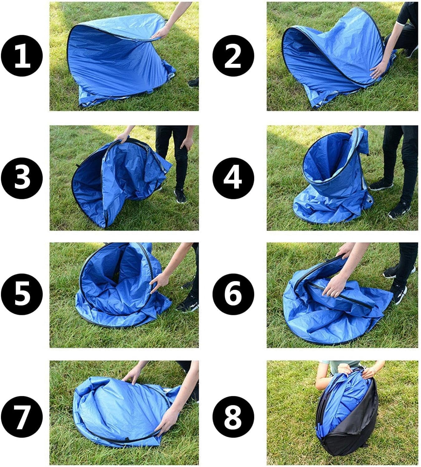 GVDV Pop up Shower Tent, Upgrade Privacy Tent, Portable Outdoor Camping Bathroom Toilet Tent Changing Dressing Room Privacy Shelters Room for Hiking and Beach Sun Shelter Picnic Fishing
