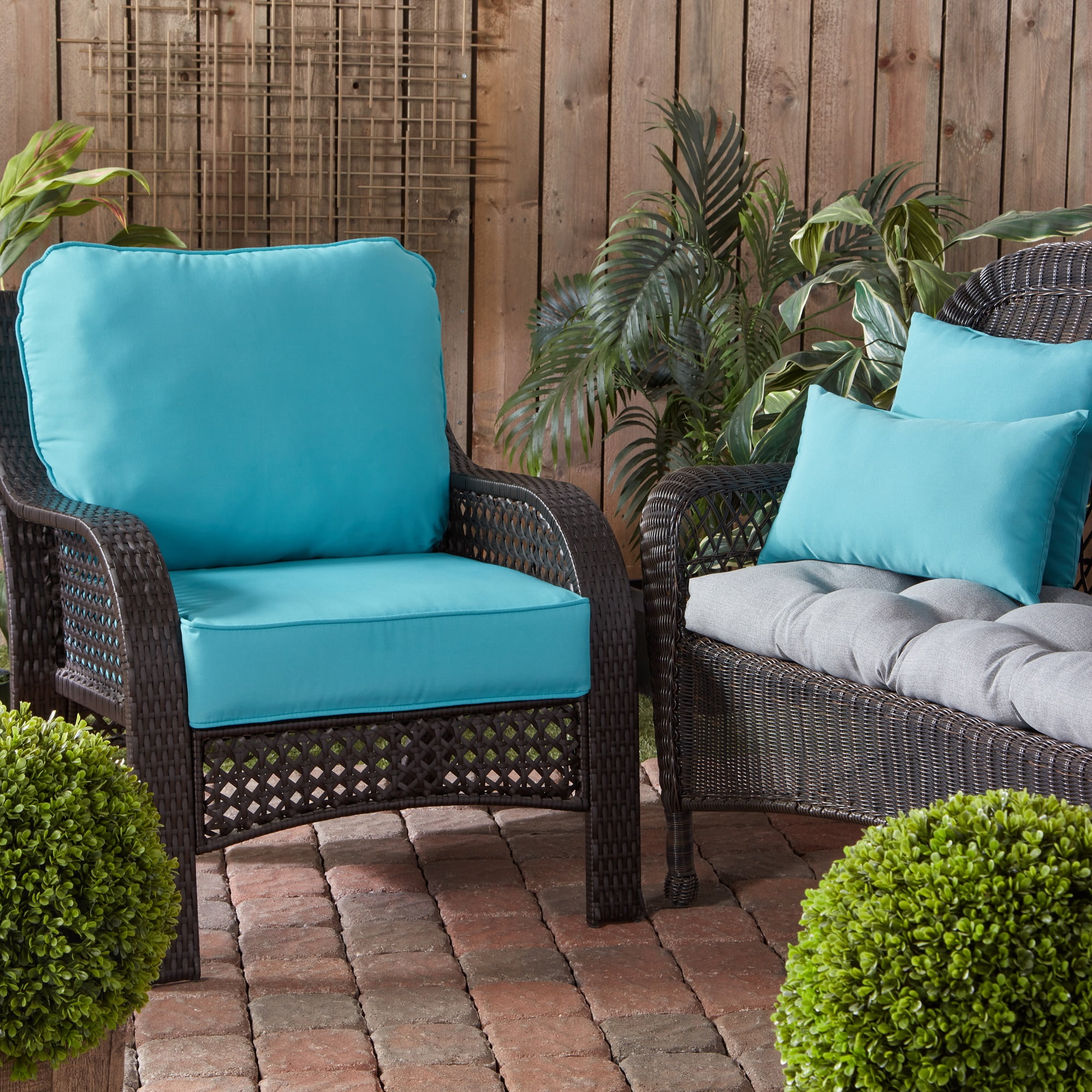 Walmart patio cushions on sale sale